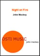 Night on Fire Concert Band sheet music cover